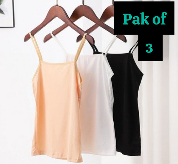 Pak of 3 camisole